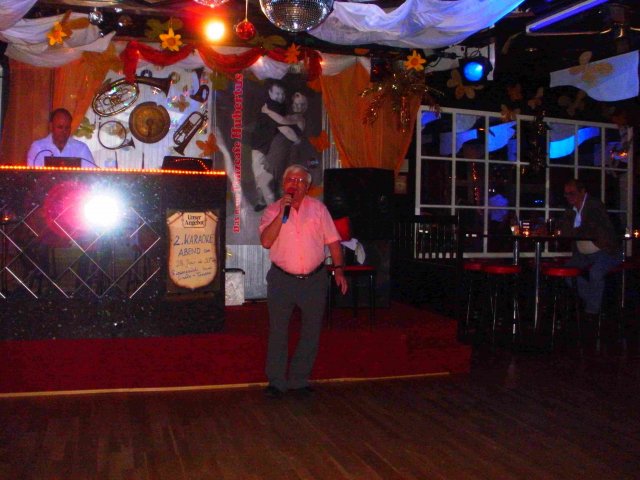 Karaoke im Tanzcafe Hubertus