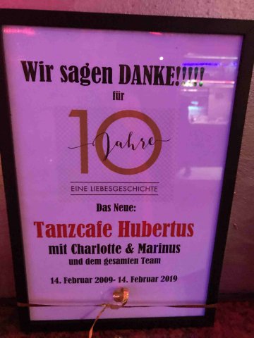 10jähriges Jubiläum
